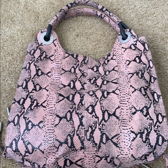 6126 Lindsay Lohan TEMPEST Python Print Tote - Picture 8 of 8